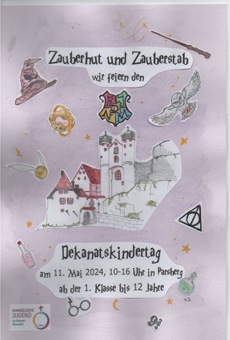 Zauberhut und Zauberstab. Wir feiern den Dekanatskindertag.